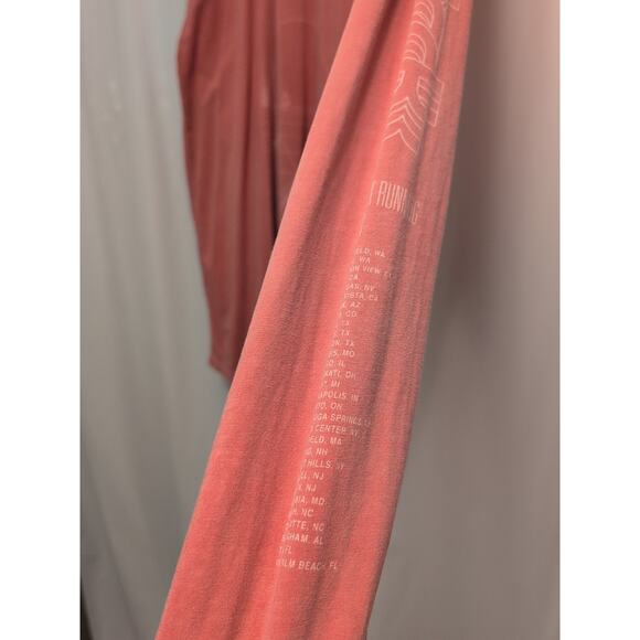 Beck Long Sleeve XL Concert T Shirt Front Back Sleeves Graphics 2019 tour faded - Picture 6 of 8